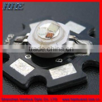 3w rgb high power led diode (4pins) with pcb