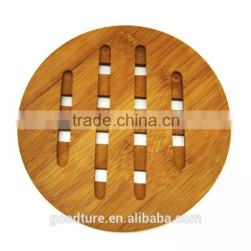 Round Bamboo Placemat Table Mat Coaster Handmade Mats And Pads