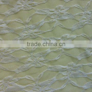 6018 bright nylon spandex french lace fabric cheap lace fabric