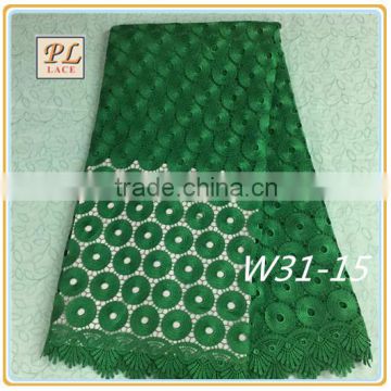 2015 best selling new design 100 % polyester fabric and textile lace for dresses