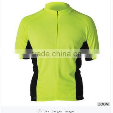 Hi-Viz Coolmax Polyester Cycling Jersey Shirt Top
