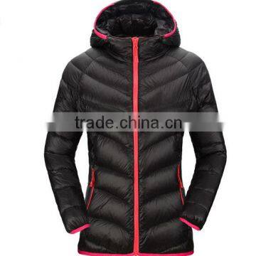 Custom Men Black Ultra Light Down Jacket