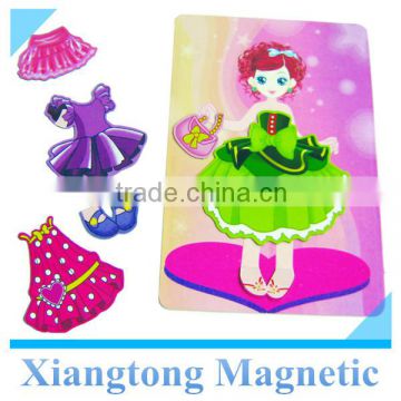Awesome Kids Loved Best Promotional Magnetic Princess Dress Up Sticker