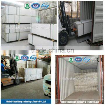 Chaoliang mgo green fire rated partition wall panel