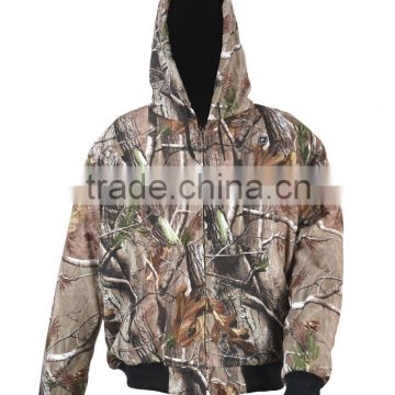 Rechargeable Lithium Battery Heated Camo Hunting Clothes
