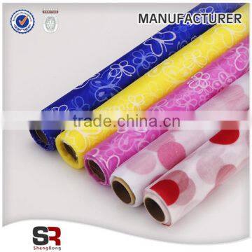 High effiency and hot personalized Print Sheer organza fabric