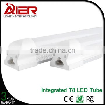 Easy installation 1200mm led t8 tube integrated with accessories