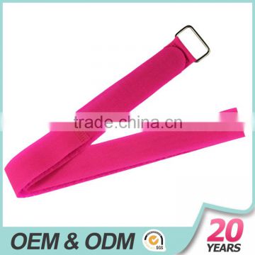 100% nylon reusable cable ties with metal buckle