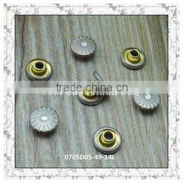 Garment accessories 8mm metal rivet