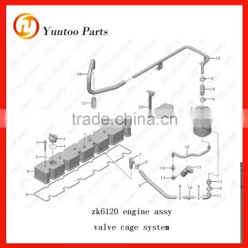 valve cage for universal bus and truck engine used spare part