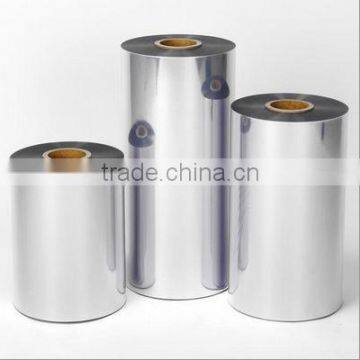 Silver Metallized pvc film for capsule packing