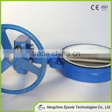 Wafer Type Gear Operated Manual Butterfly Valves