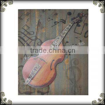 Factory price violin faux wall plaque