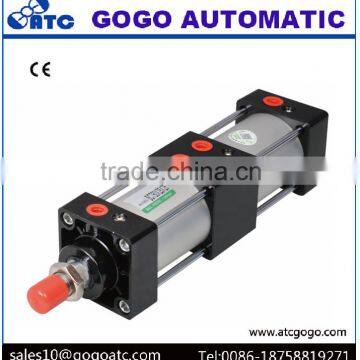 SCT series multiple step format booster zylinder 2 stage pneumatic cylinder