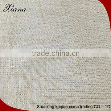 Hot sale cream sheer,shiny voile curtain,organza curtain fabric