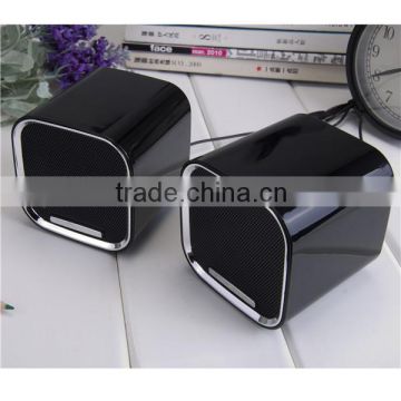 high gloss surface portable speaker computer mini subwoofer