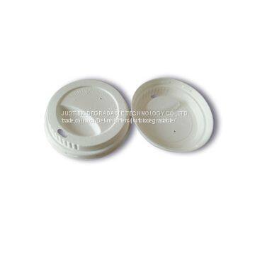 JUST Sustainable biodegradable pulp molding sugarcane bagasse coffee cup lid