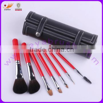 New Style Professional Cosmetic Brush Set 7pcs in Cylinder Bag