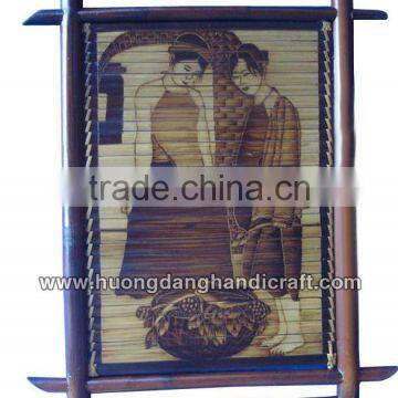 Special painting from bamboo Vietnam