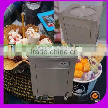 Imported Compressor Voltage indicator 900W fried ice cream roll machine