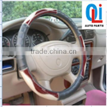Fashion leather car steering wheel cover wholesale