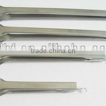 HF 307 hot sale stainless steel serving tong,bbq food tong