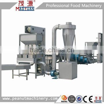 blanched peanut processing line