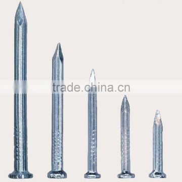 zinc Galvanized hardened steel concrete nails from China supplier
