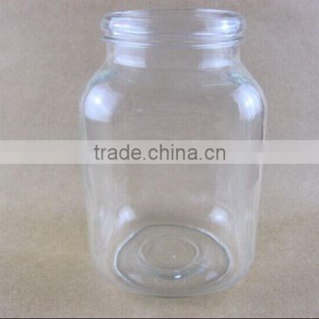 round shaped glass jar / glassware