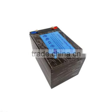 lithium LiFePO4 12V 12Ah battery pack with BMS
