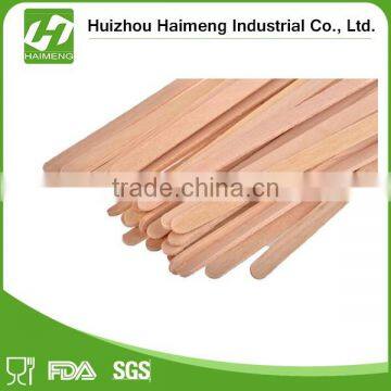 Top quality manufacture wood coffee stirrers for summer