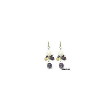 Sell 925 Sterling Silver Earring with Semi-Precious Stone