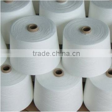 Raw white or dyed polyester chunky yarn for sewing factory price