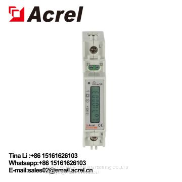 Acrel ADL10-E AC single phase electrical energy meter/solar power meter//din rail energy meter