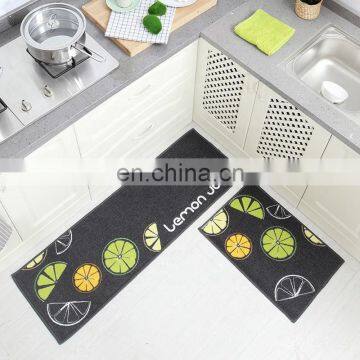 i@home Kitchen Carpet Anti Skidding Large Bathroom Rug Modern polyester Woven Floor Mat