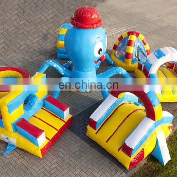 inflatable amusement park inflatable octopus Slide playground