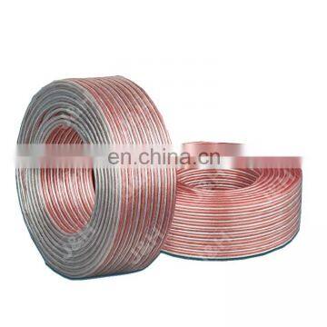 Professional Cable Supplier TCCA Translucent Flexible Speaker Cable