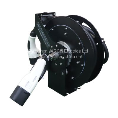 Car charging cable reel chargers for EV electric vehicles station