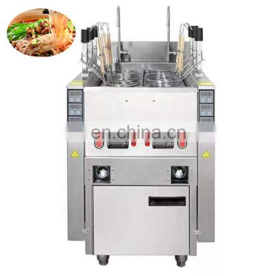 Automatic Stainless Steel Gas Noodle Cooker Restaurant Equipment SS Basket Counter Top Commercial Noodle Cooker Machine