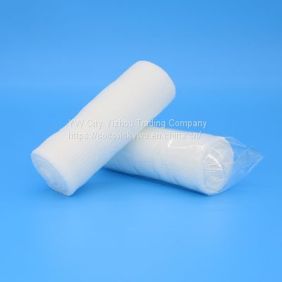 China high quality custom medical sterile or non sterile gauze cotton bandage rolls