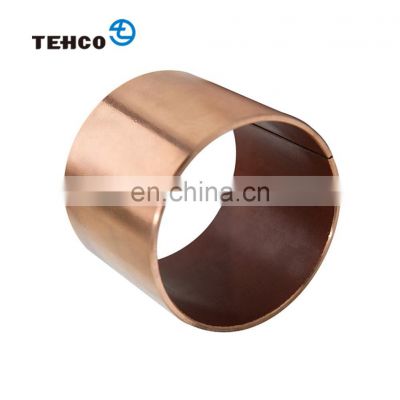 TCB101 Self-lubricating Bushing Made of Bronze Base and PTFE Free of Lead for Casting & Rolling Mill and Concrete Machinery.
