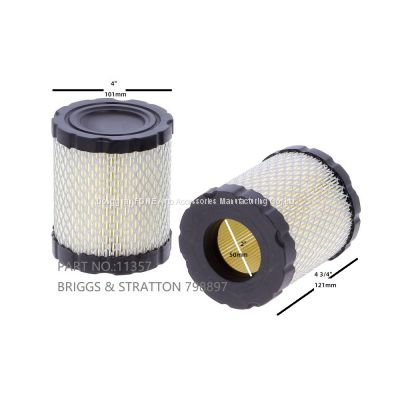 798897 Air Cleaner Cartridge Filter compatible with Ferris 798897 Gravely 21551500 Lawn Mower Air Filter