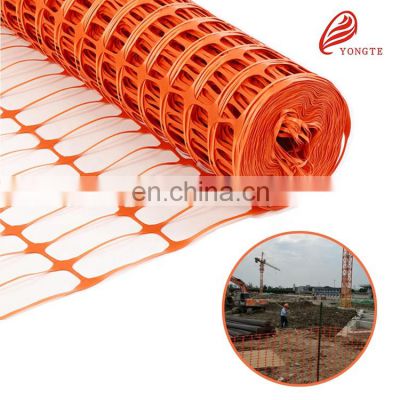 2023 hot style high strength mesh barrier orange safety fence manufacturer