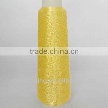 Pure gold st/ms Metallic Yarn(lurex), metalic yarn mx/m/ms/mh yarn for knitting/embroidery SPARKLE YARN