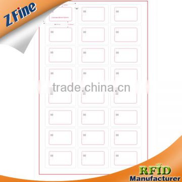 3*8 13.56MHz classic 1k rfid card Inaly