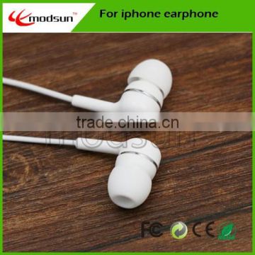 Stereo Cheap mobile phone earphones for iPhone earphones