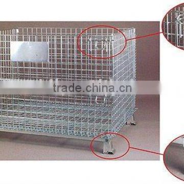 Tokelau Steel wire storage cages folding steel storage cage