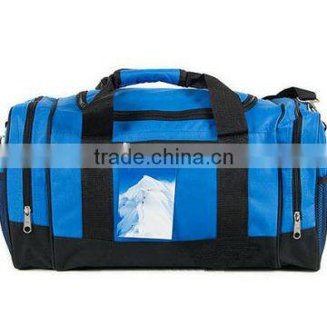 Hot sale luggage sport gear bag, men women luggage travel duffel bag