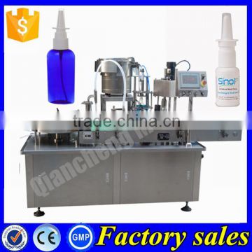 Trade assurance auto bottle filling machine,nasal spray filler machine 150ml