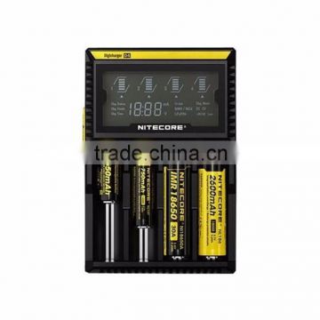 Fast charger Nitecore D4 intelligent Nitecore D4 charger for LG HE2 / LG HE4/LG HG2 18650 battery                        
                                                Quality Choice